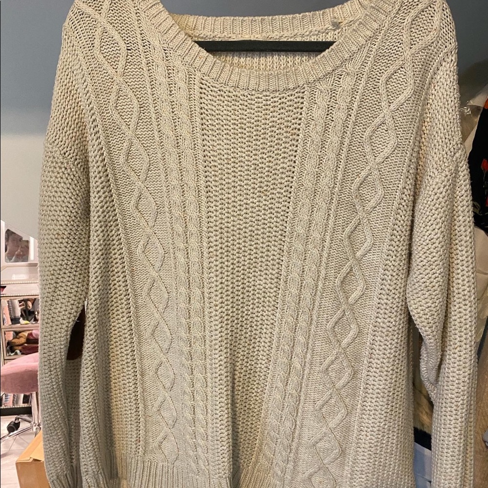 Cable knit w/ elbow pads from Urban Outfitters✨